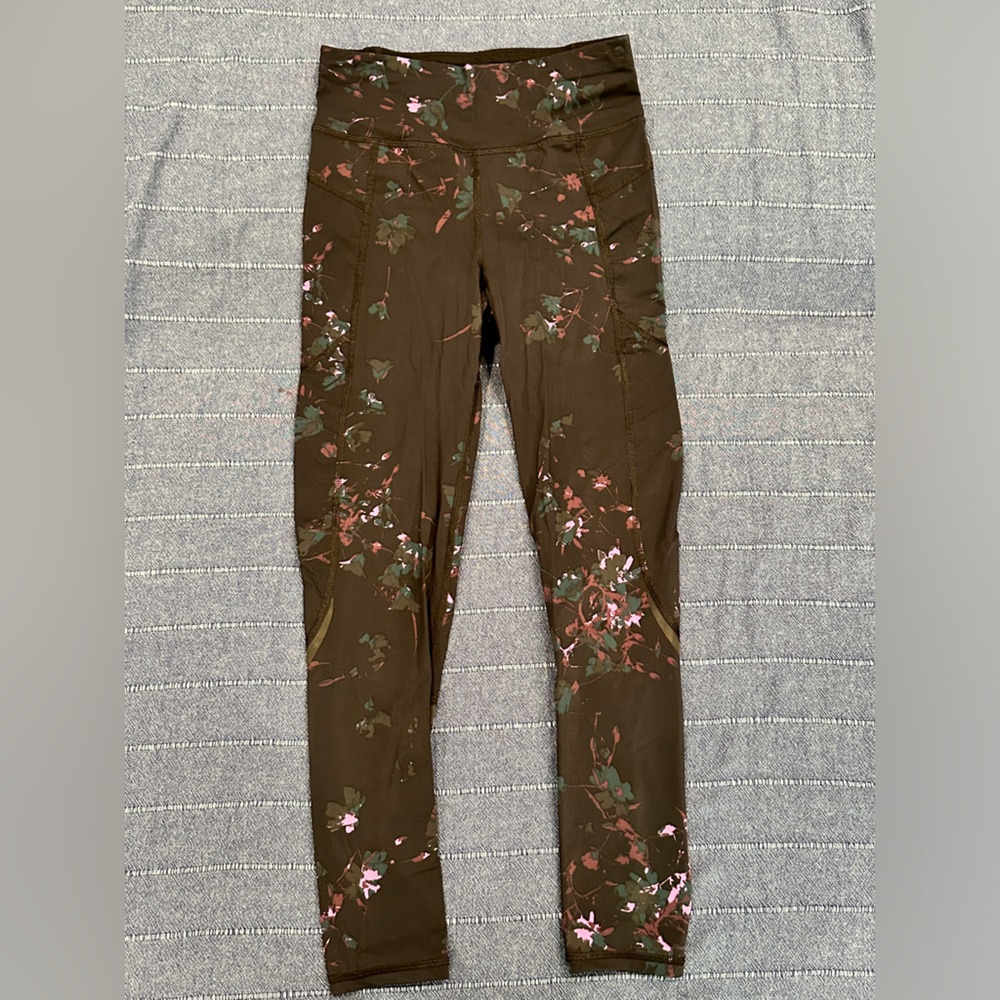 Floral Print AthleticLeggings